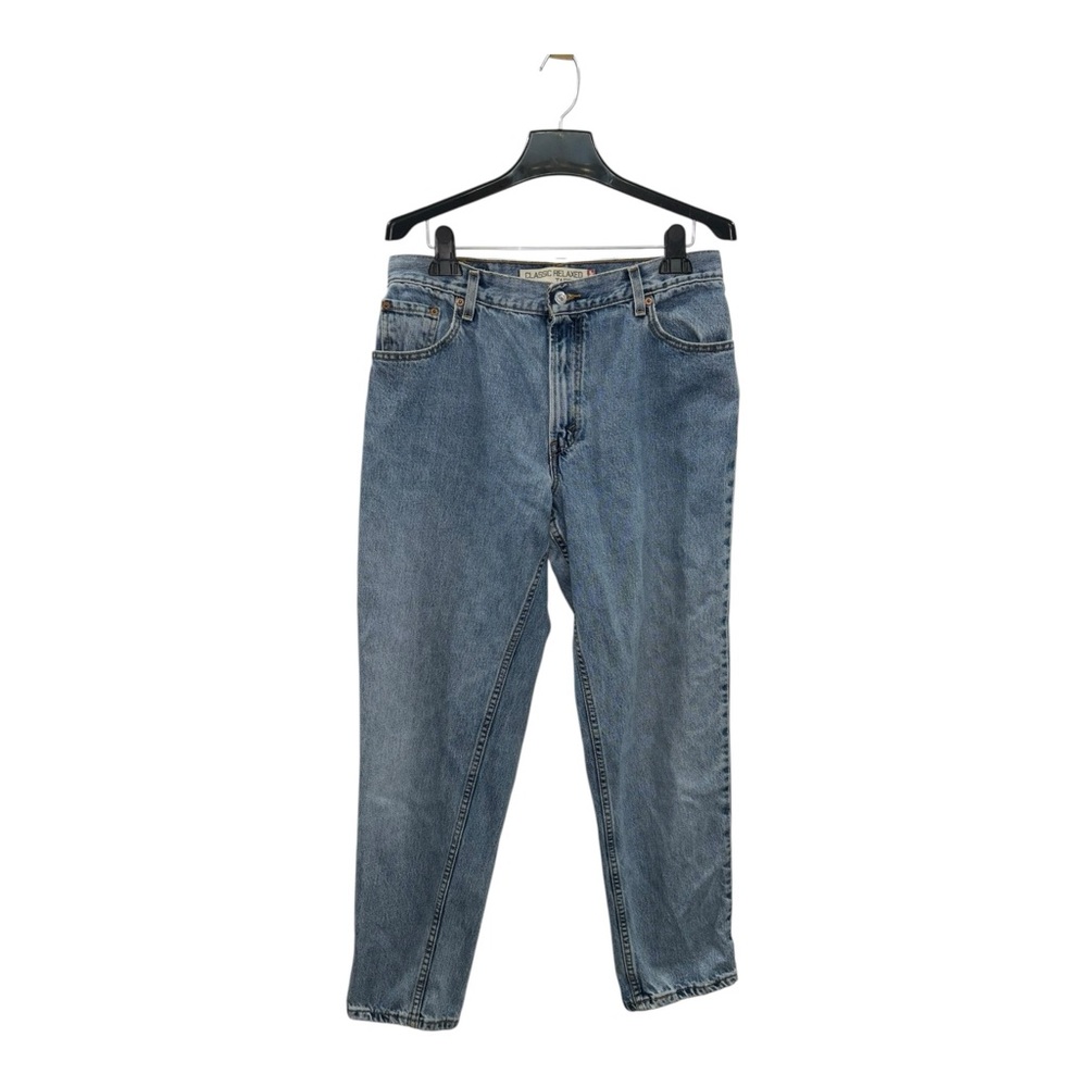 VTG 2004 Levi's 550 Womens 14L Mom Jeans Relaxed Fit Tapered Leg 100% Cotton Y2K
